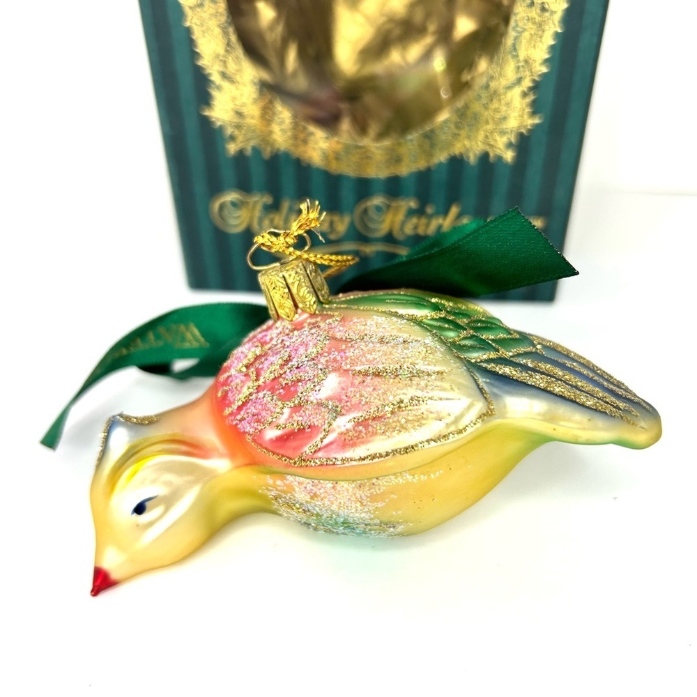 Waterford Glass Partridge 12 Days Christmas Ornament 1st Edition